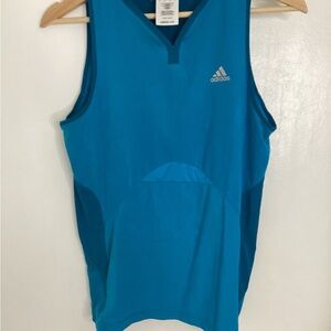 NWOT Adidas ClimaCool SuperNova Teal Sleeveless Sports Top M
